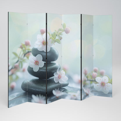MINDFUL MOMENTS Biombo de 6 paneles