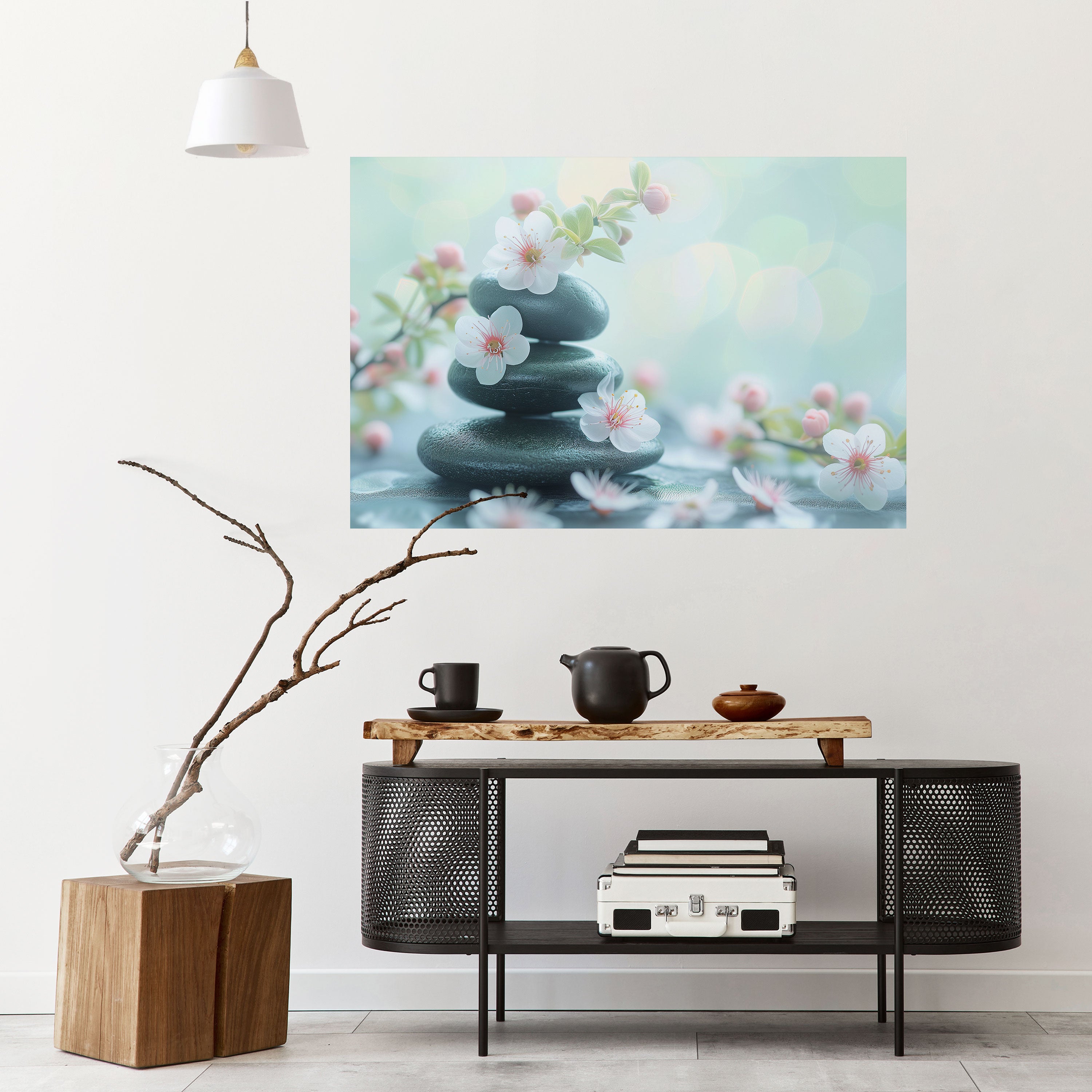 MOMENTOS DE CONSCIENCIA Póster horizontal autoadhesivo