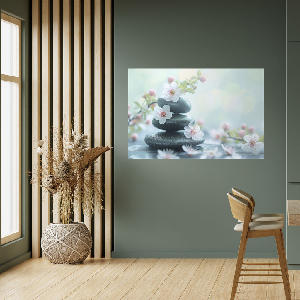 MOMENTOS DE CONSCIENCIA Póster horizontal autoadhesivo