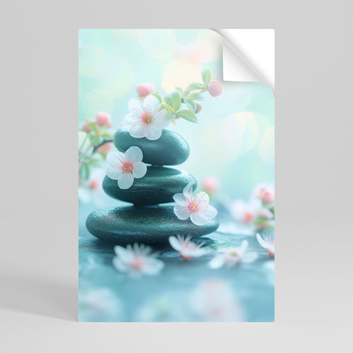 MINDFUL MOMENTS Peel and Stick Vertical Poster