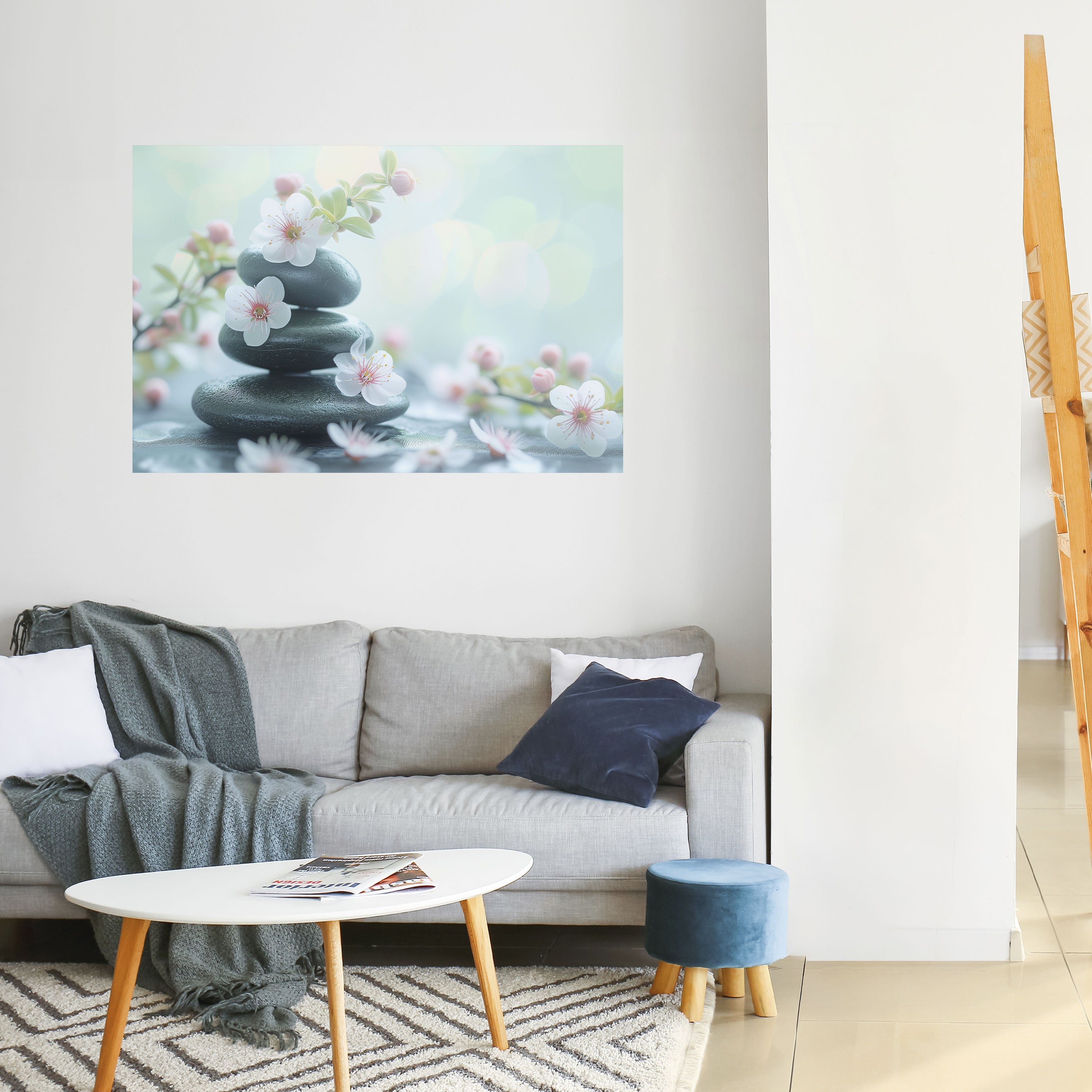 MOMENTOS DE CONSCIENCIA Póster horizontal autoadhesivo