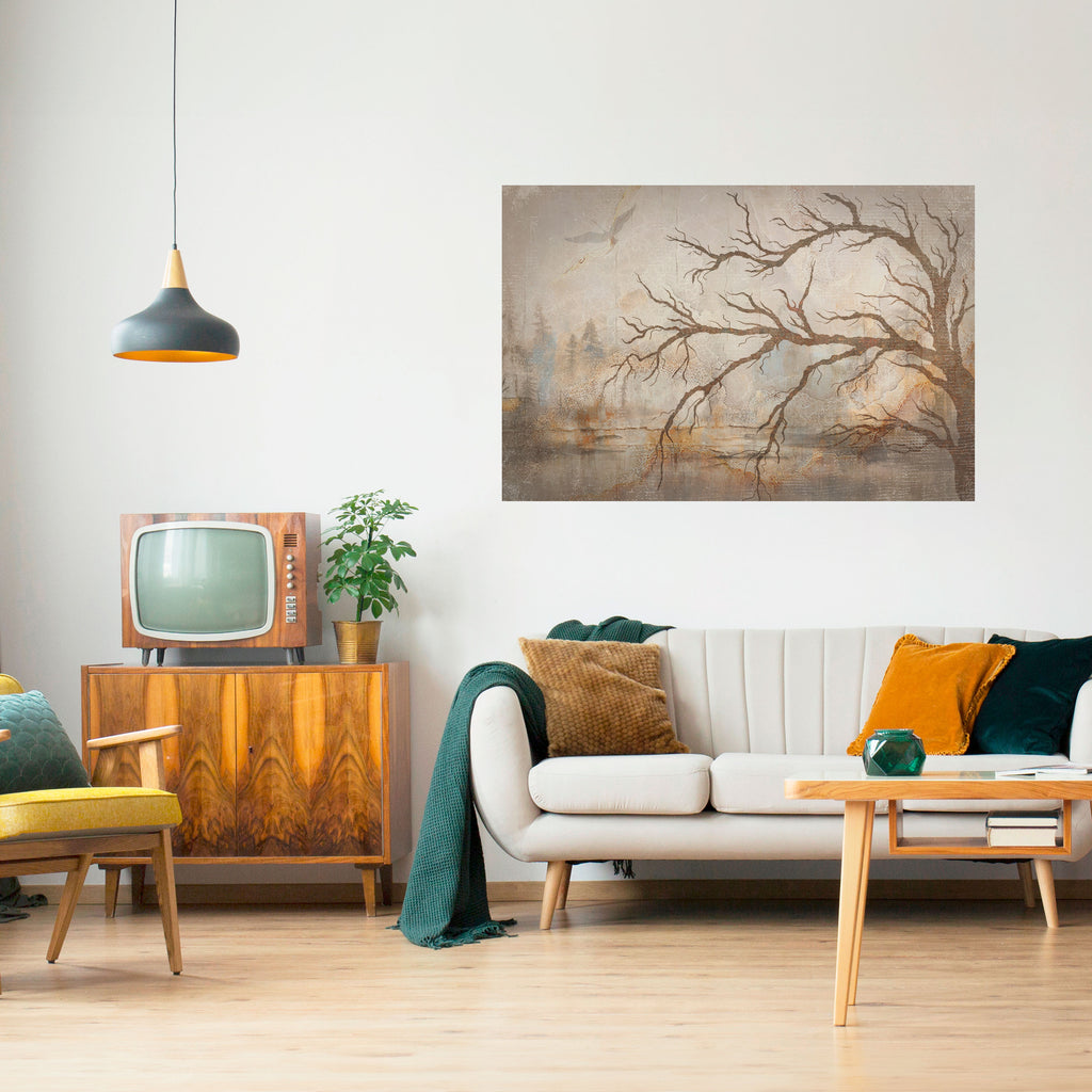 Póster horizontal autoadhesivo VUELO DE FANTASÍA