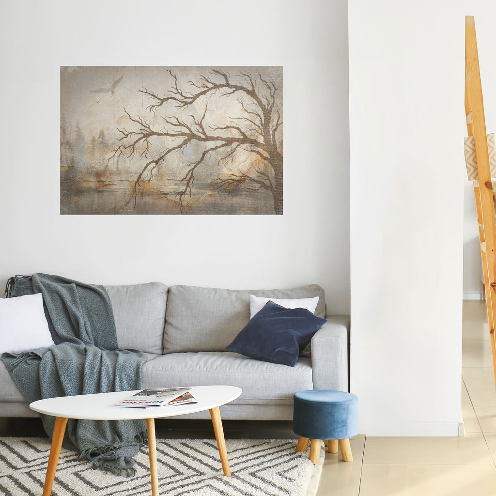 Póster horizontal autoadhesivo VUELO DE FANTASÍA