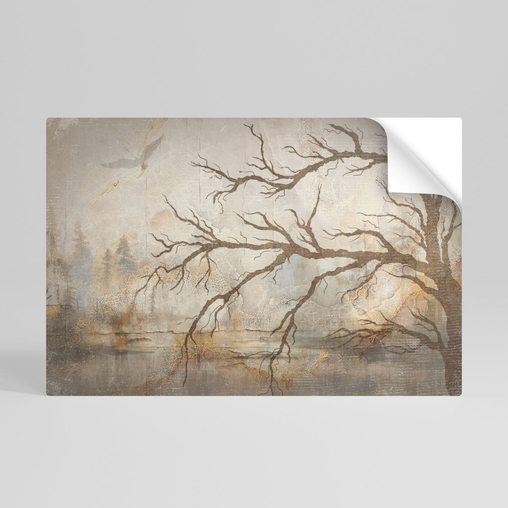 Póster horizontal autoadhesivo VUELO DE FANTASÍA