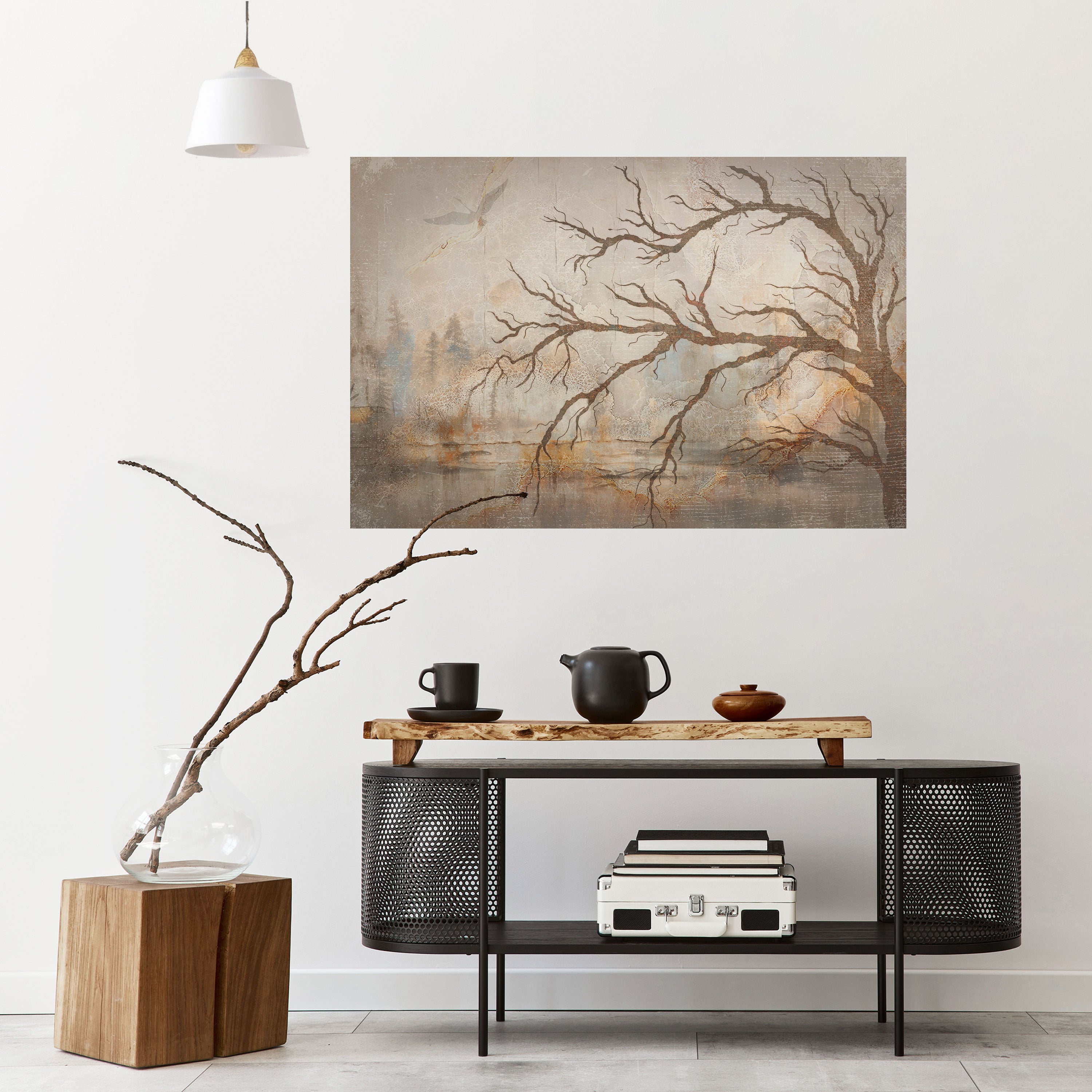 Póster horizontal autoadhesivo VUELO DE FANTASÍA