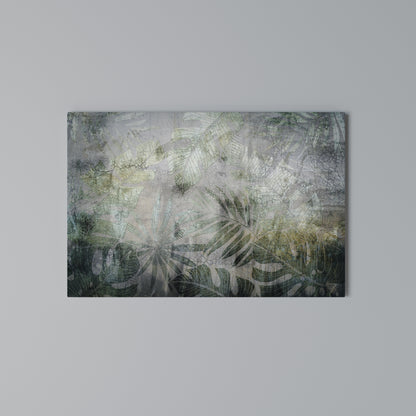 HARMONY IN GREENERY Cuadro en lienzo horizontal