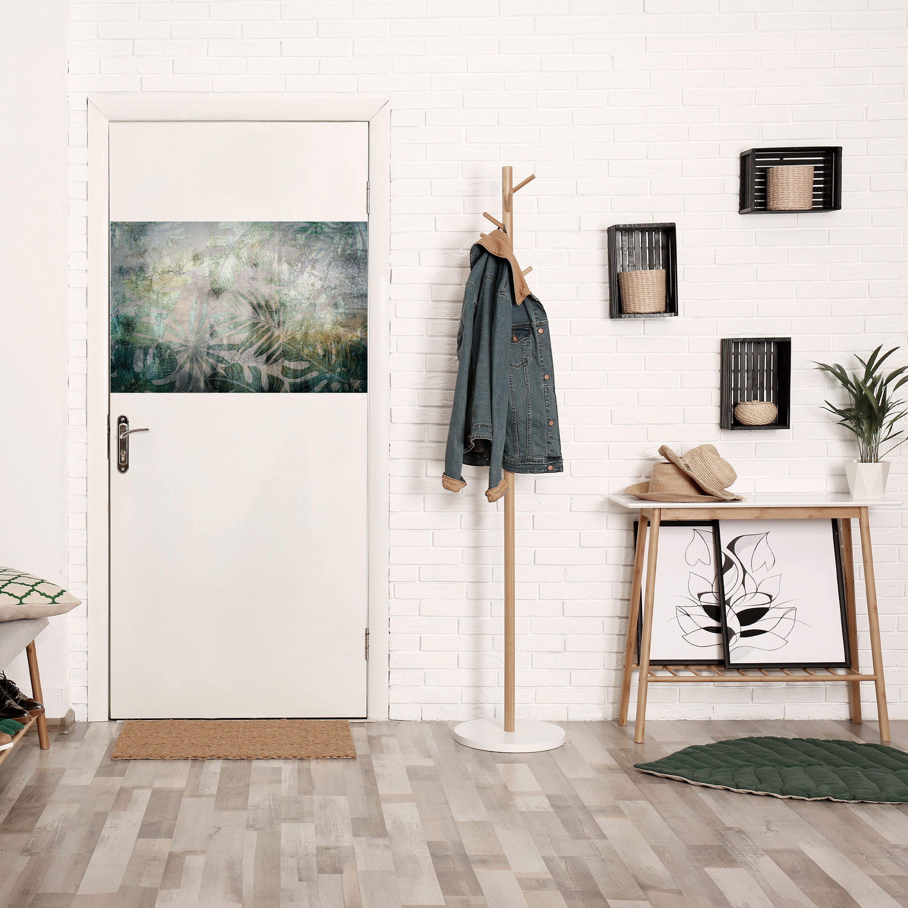 Póster horizontal autoadhesivo "ARMONÍA EN EL VERDEO"