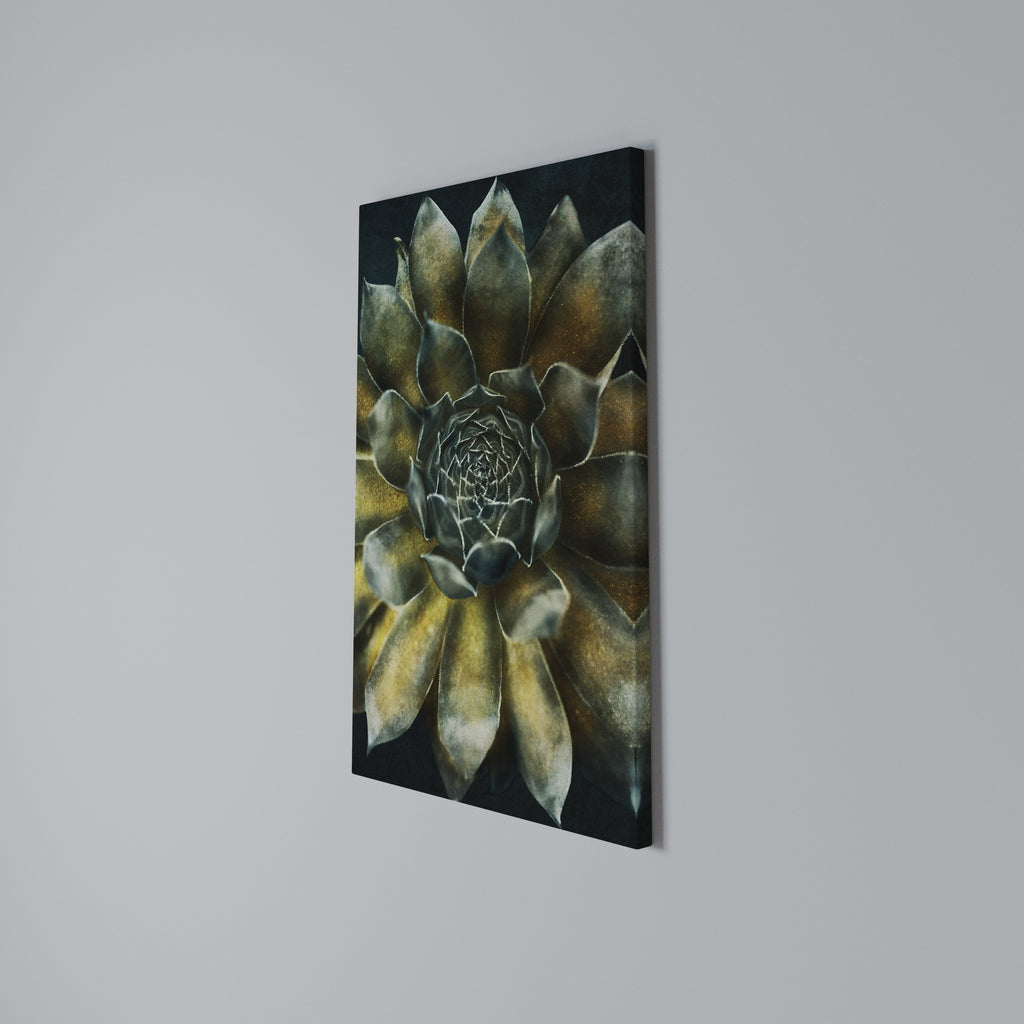 MYSTICAL SUCCULENT WHIRL Cuadro en lienzo vertical