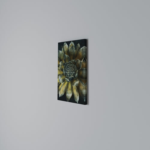 MYSTICAL SUCCULENT WHIRL Cuadro en lienzo vertical