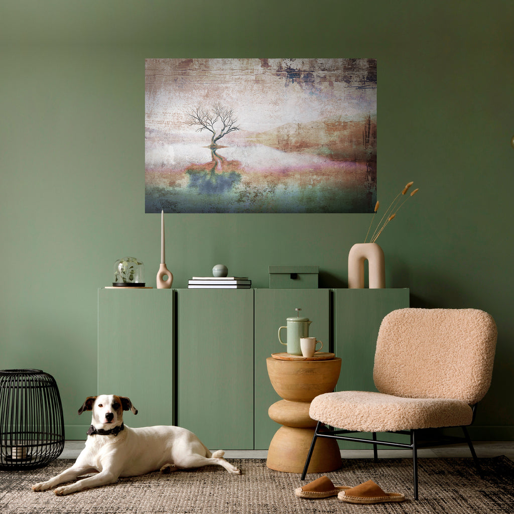 MEMORIAS DESVANECIDAS Póster horizontal autoadhesivo