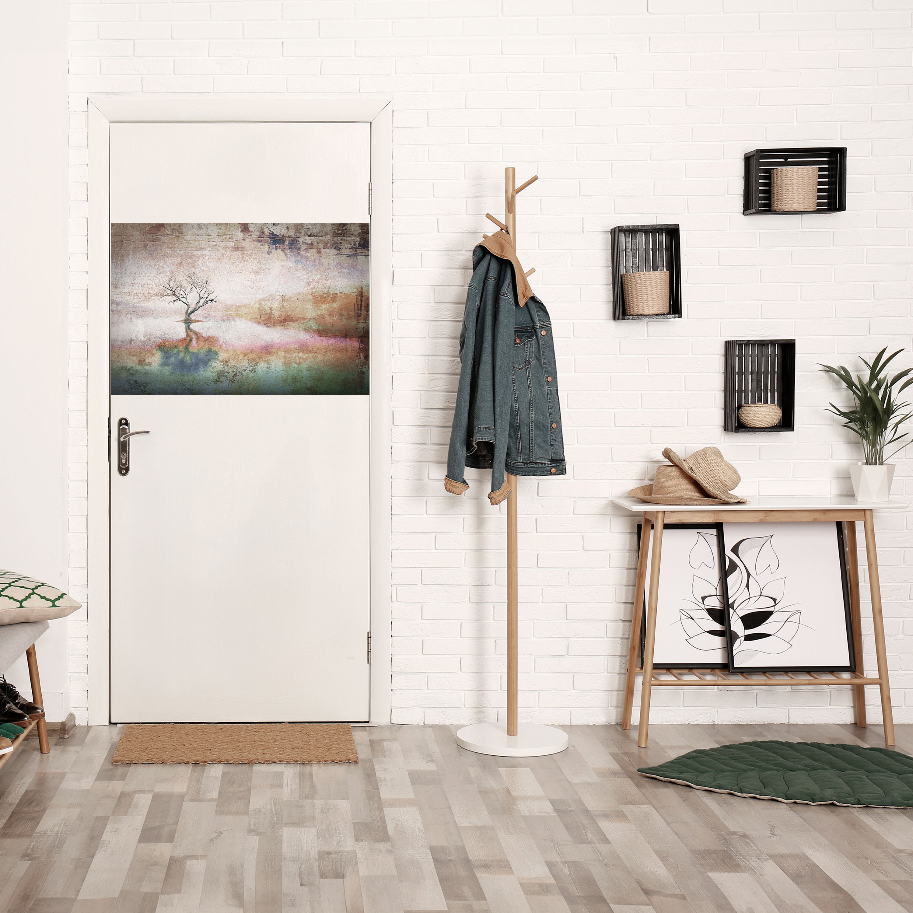 MEMORIAS DESVANECIDAS Póster horizontal autoadhesivo