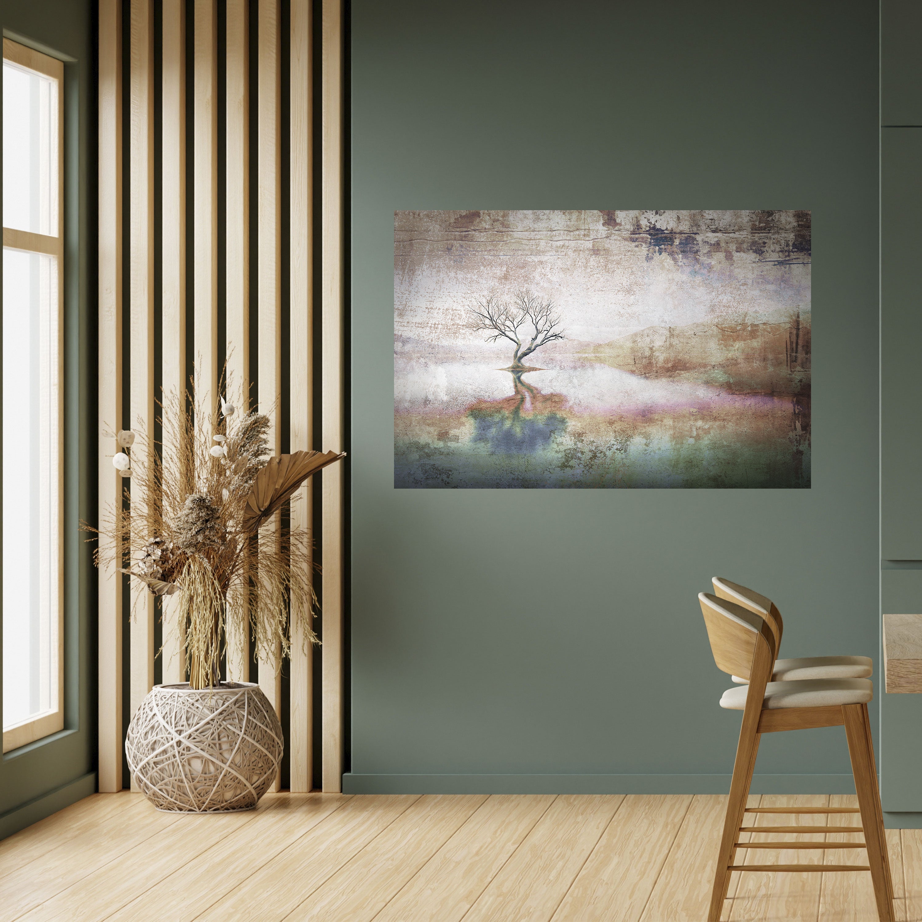 MEMORIAS DESVANECIDAS Póster horizontal autoadhesivo