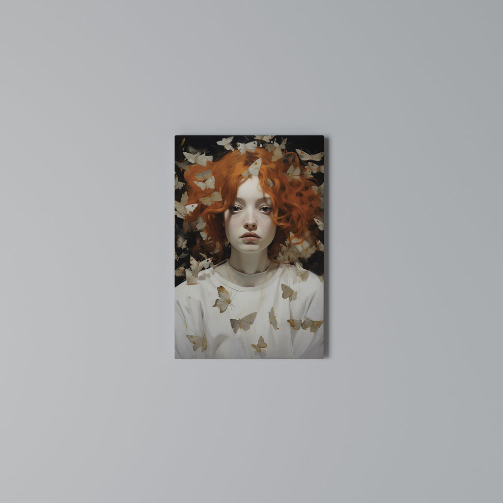 BUTTERFLY DREAMS Cuadro en lienzo vertical