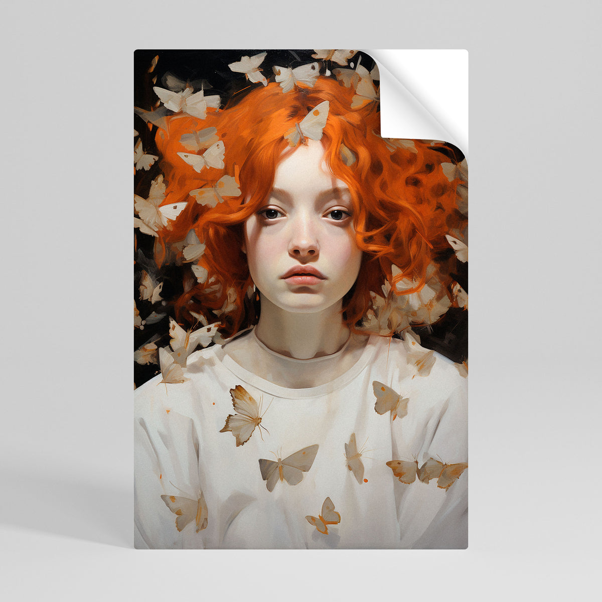BUTTERFLY DREAMS Póster adhesivo vertical