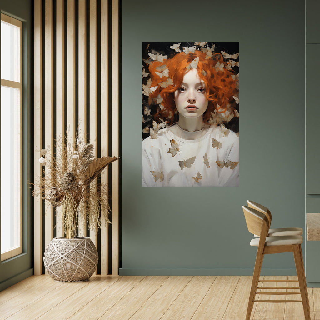 BUTTERFLY DREAMS Peel and Stick Vertical Poster