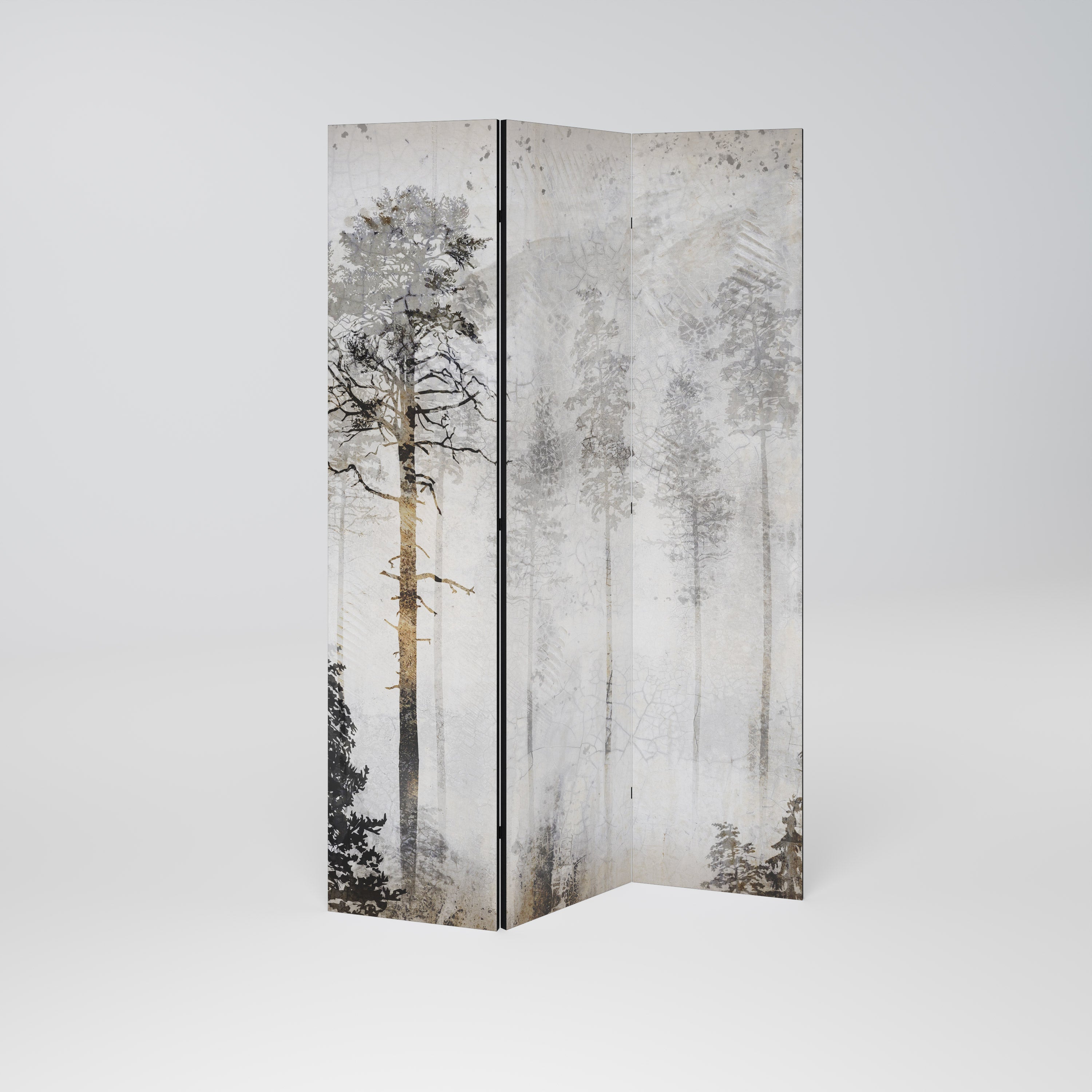Divisorio decorativo de 3 paneles FADE IN THE TREES