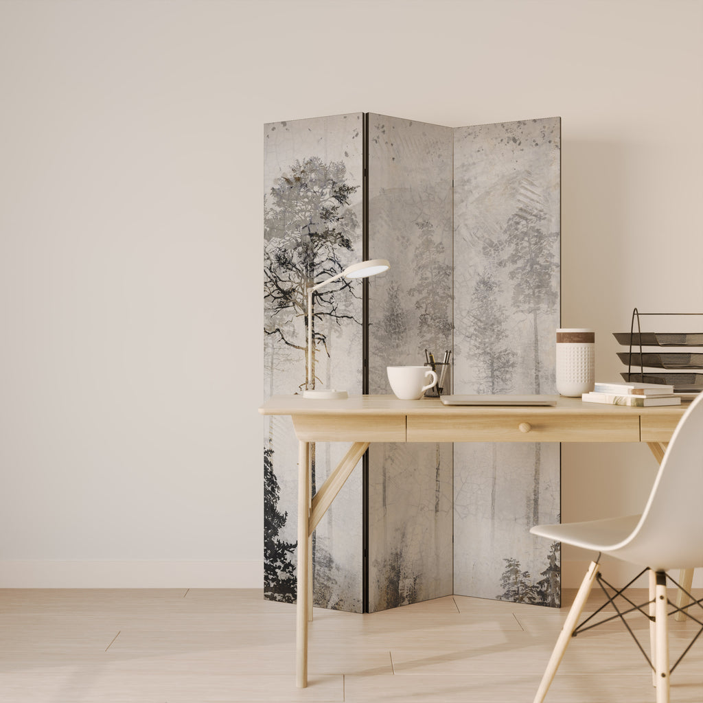 FADE IN THE TREES 3-Panel Room Divider