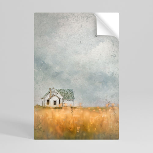 FIELDS OF FADING LIGHT Peel and Stick Vertical Poster