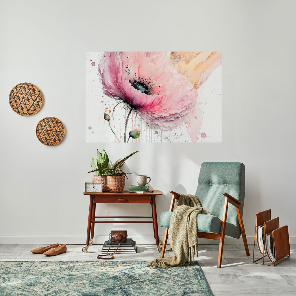 Póster horizontal autoadhesivo TRANQUILIDAD VÍVIDA