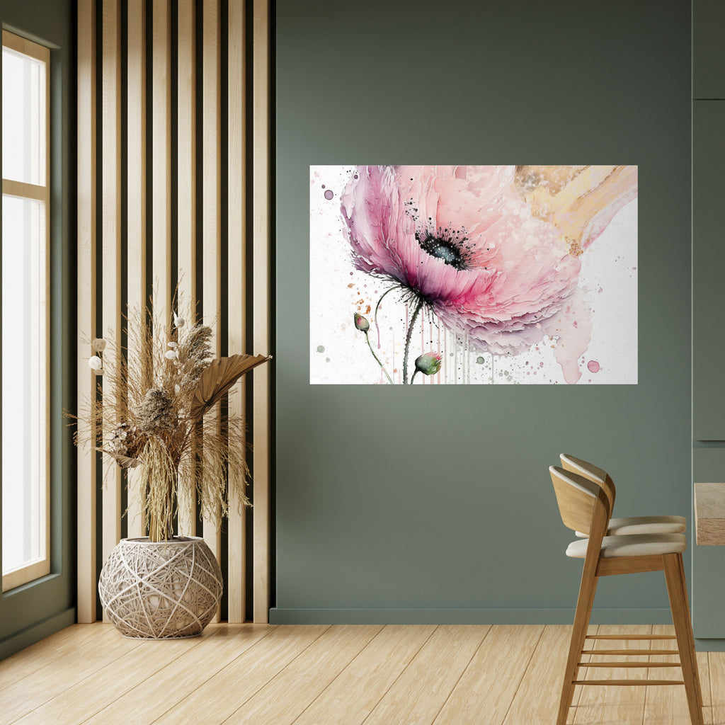 Póster horizontal autoadhesivo TRANQUILIDAD VÍVIDA