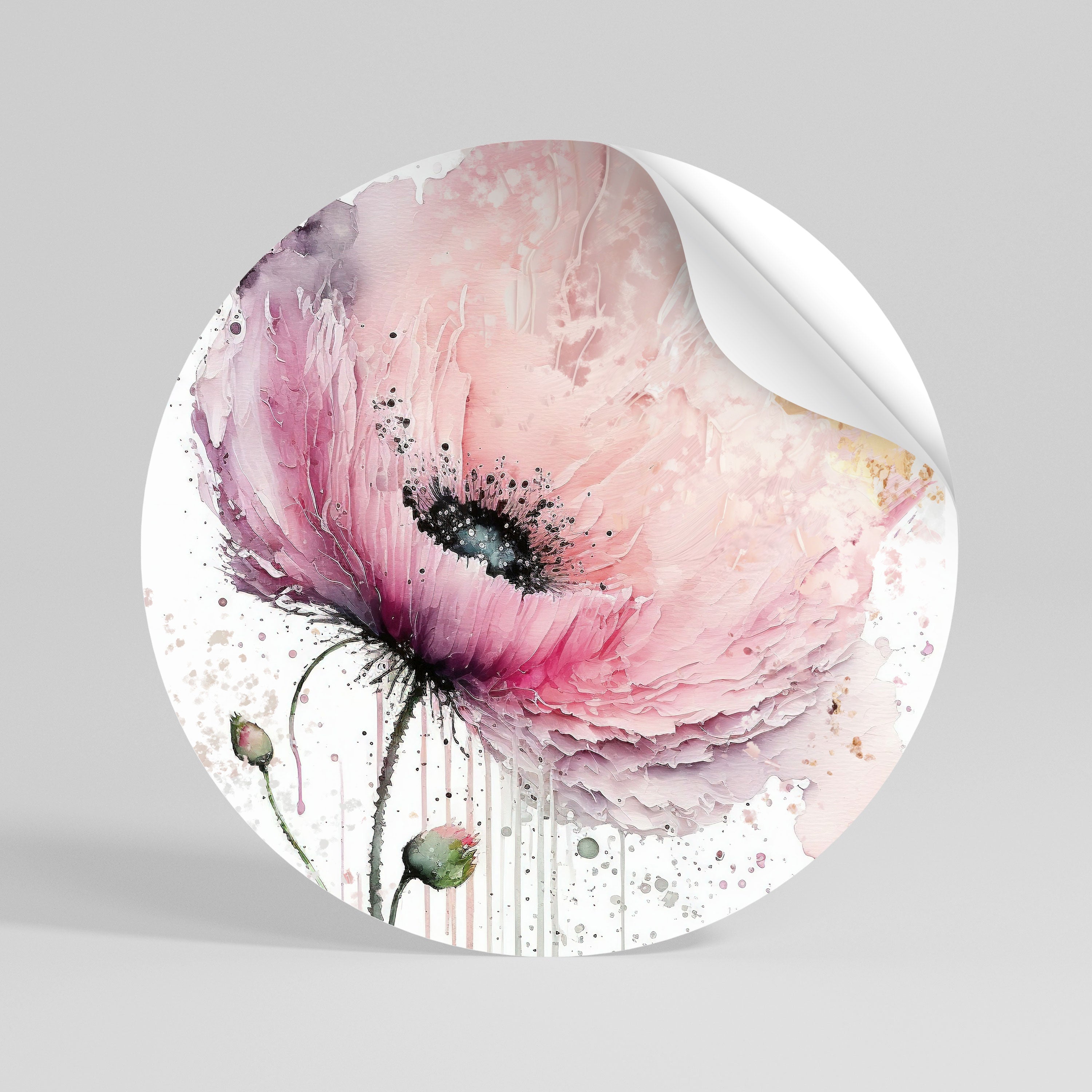 VIVID TRANQUILITY Vinilo adhesivo redondo