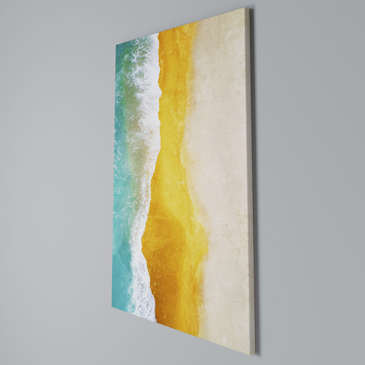 TRILOGY OF TIDES Cuadro en lienzo vertical