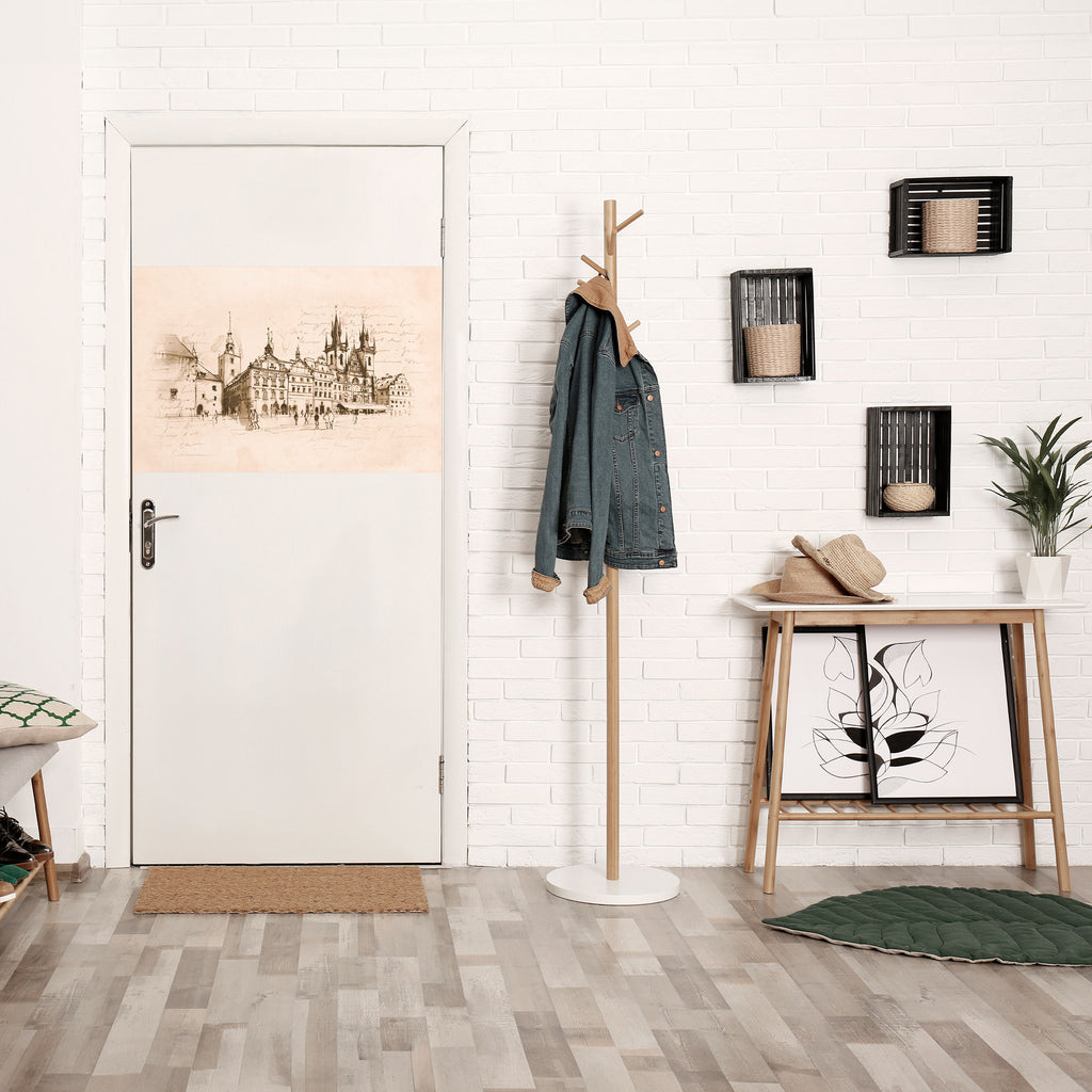 Susurros de arquitectura Póster horizontal autoadhesivo