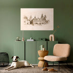 WHISPERS OF ARCHITECTURE Póster Horizontal Adhesivo