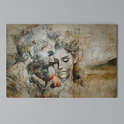 WHISPERS OF TEMPTATION Cuadro en lienzo horizontal