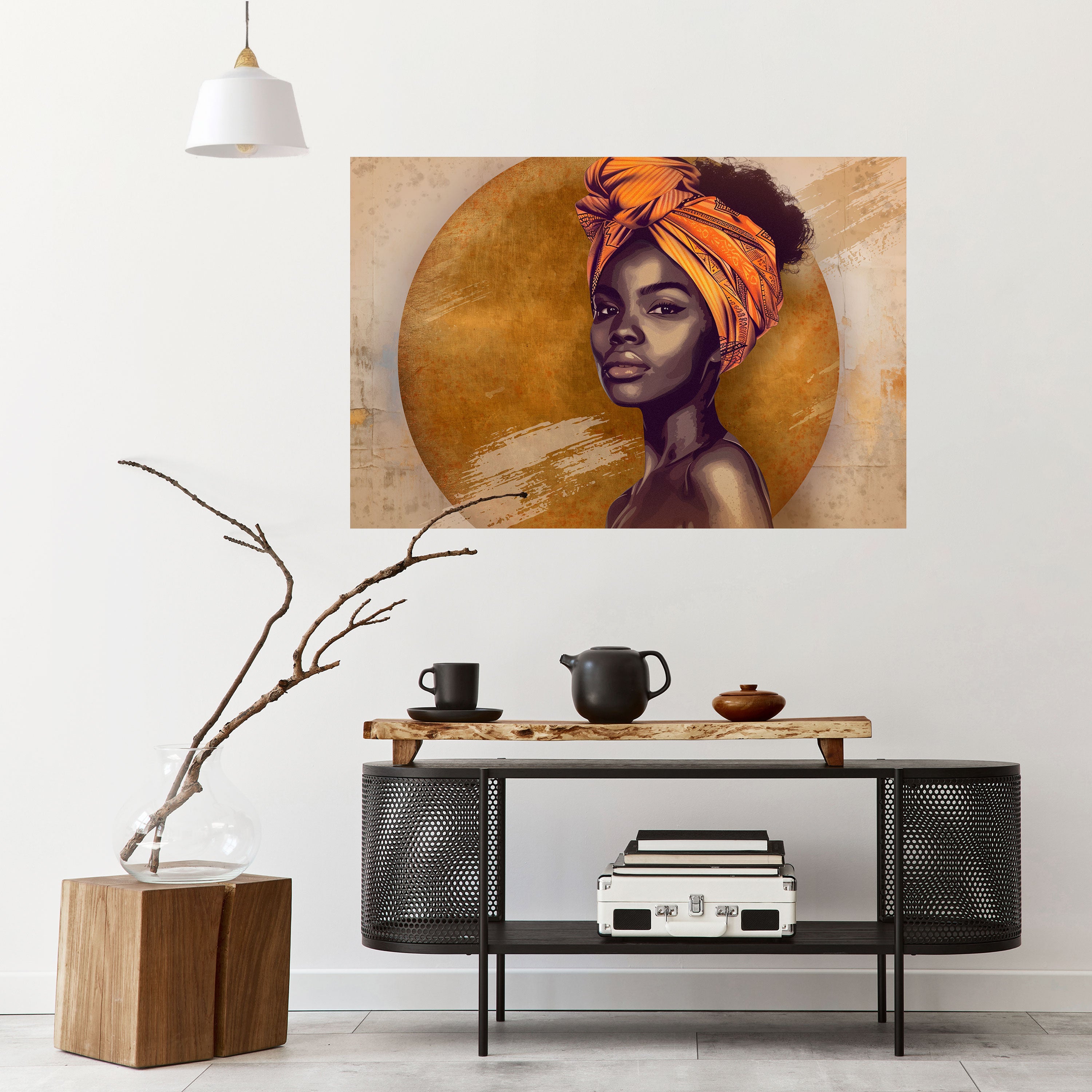 Póster horizontal autoadhesivo FUERZA ATEMPORAL