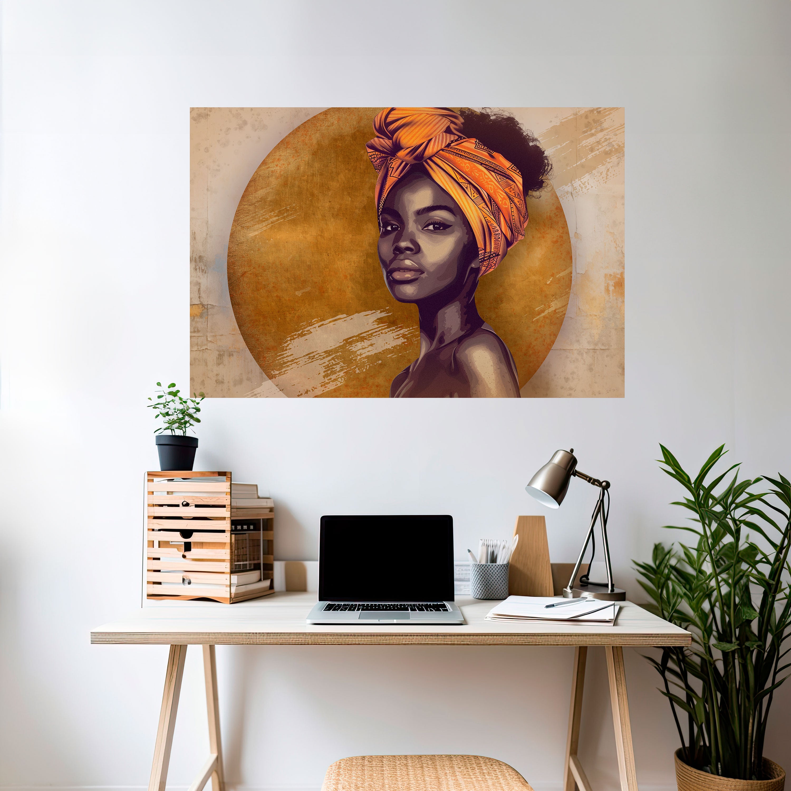 Póster horizontal autoadhesivo FUERZA ATEMPORAL