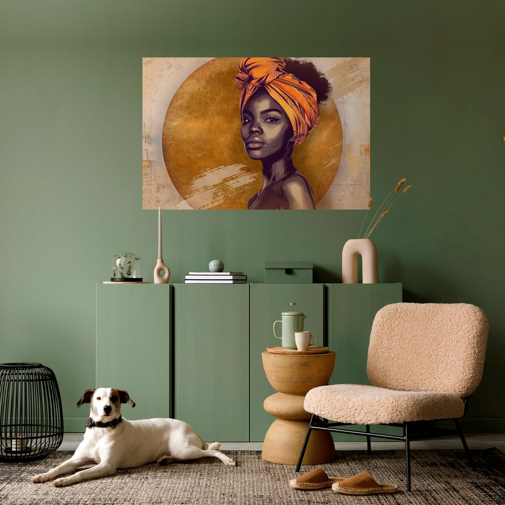 Póster horizontal autoadhesivo FUERZA ATEMPORAL