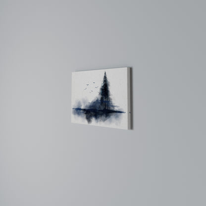 MISTY RECOLLECTION Cuadro en lienzo horizontal