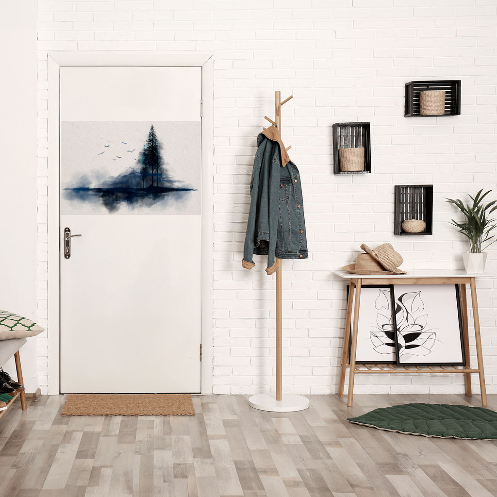 Póster horizontal autoadhesivo Misty Reccollection