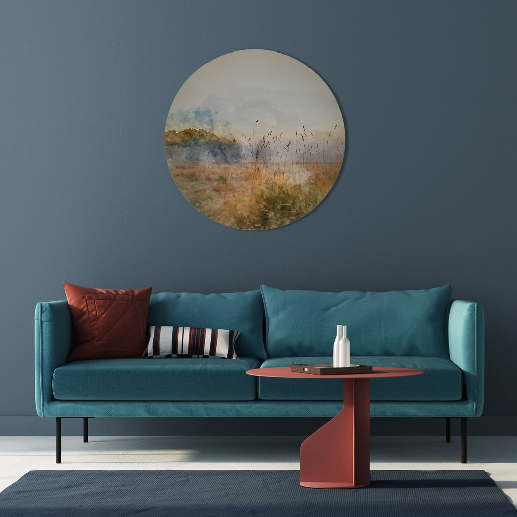 SUMMERTIME SADNESS Round Wall Art