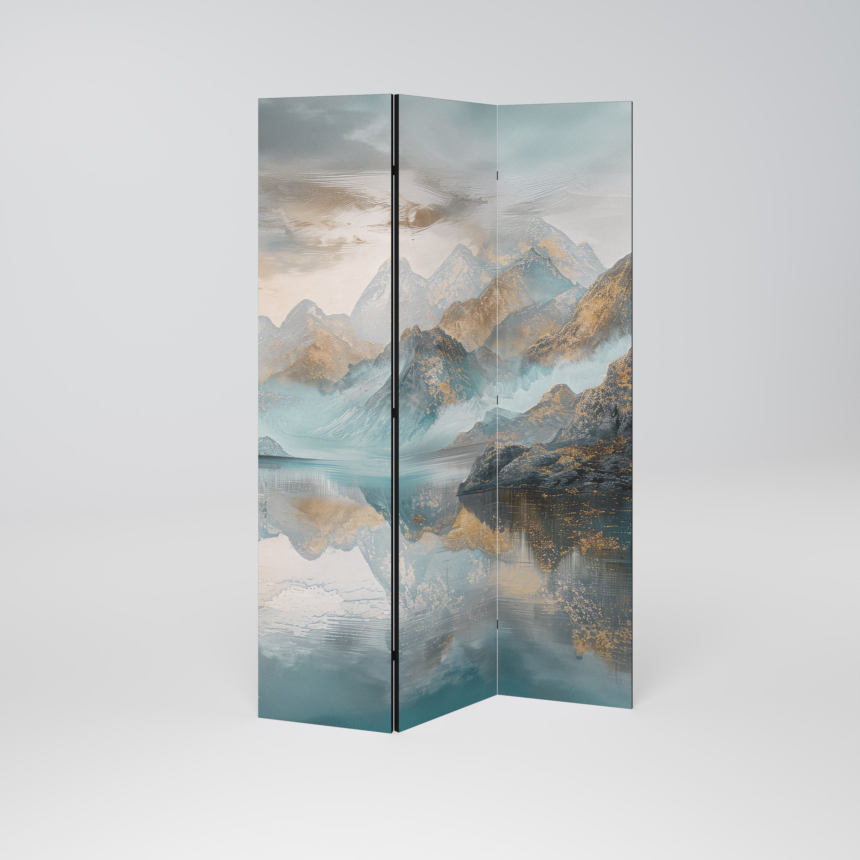 Biombo decorativo de 3 paneles AZURE SUMMITS