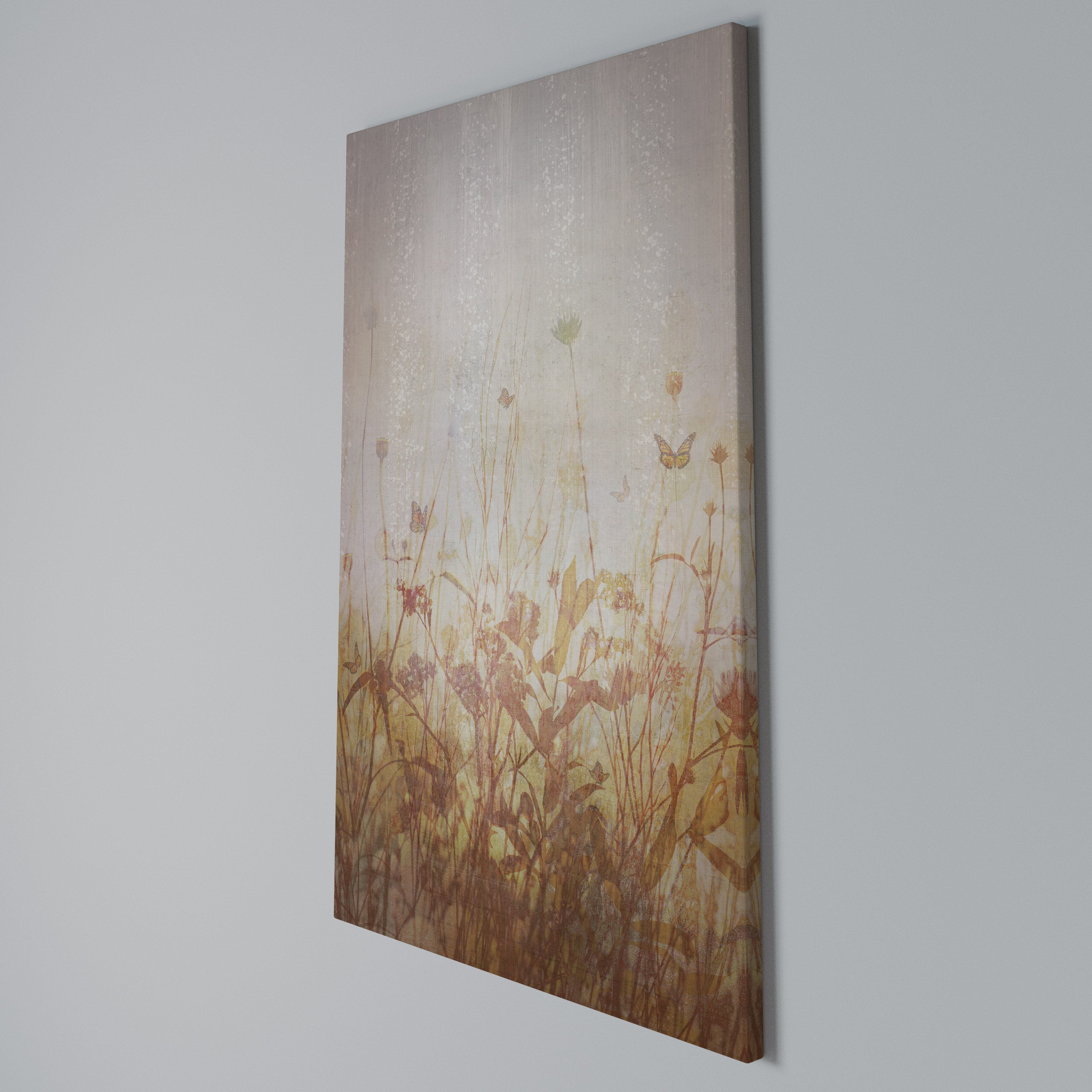 MEADOW BUTTERFLIES Cuadro en lienzo vertical