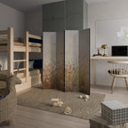 MEADOW BUTTERFLIES 4-Panel Room Divider