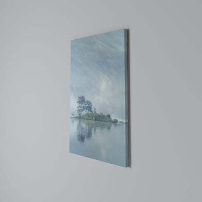 SILVER LAKE Vertical Canvas Print
