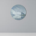 SILVER LAKE Round Wall Art