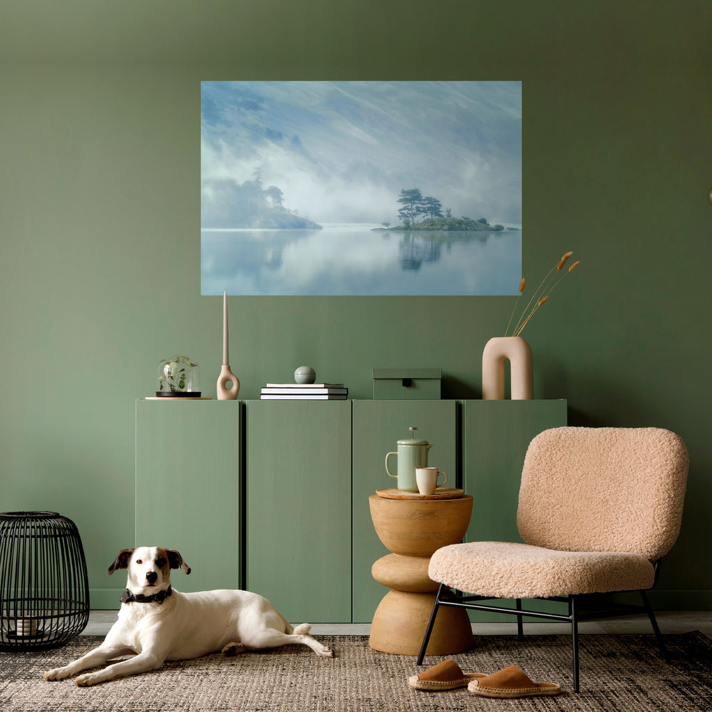 Póster horizontal autoadhesivo de SILVER LAKE