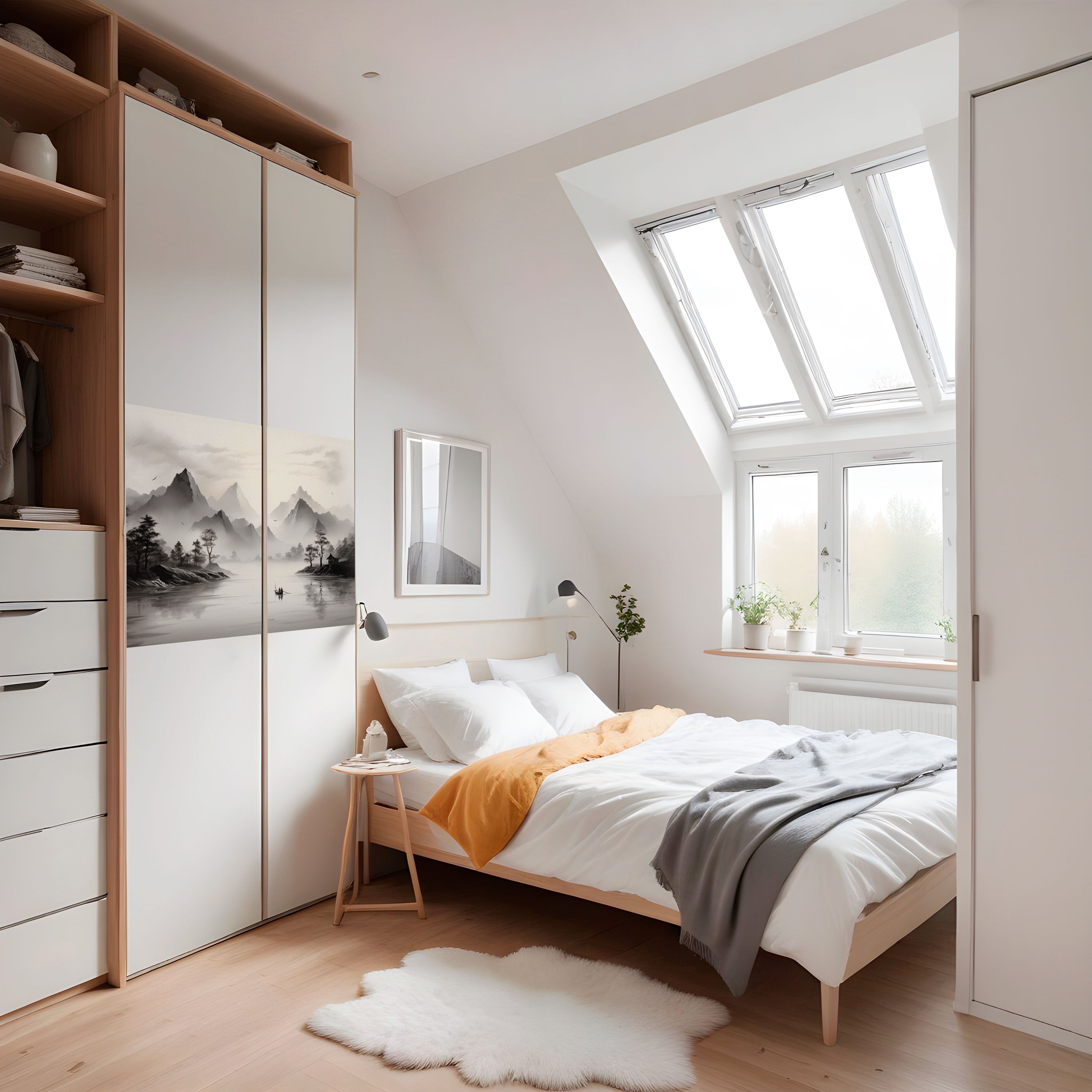 ASIAN VENTURE Peel and Stick Horizontal Poster