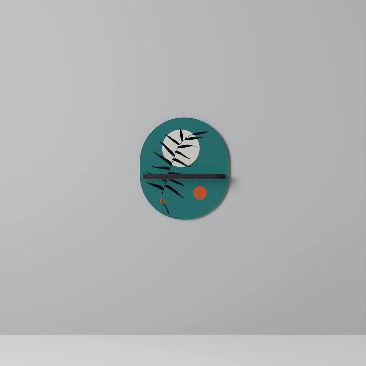 MYSTERIOUS LEAF Estante Artístico