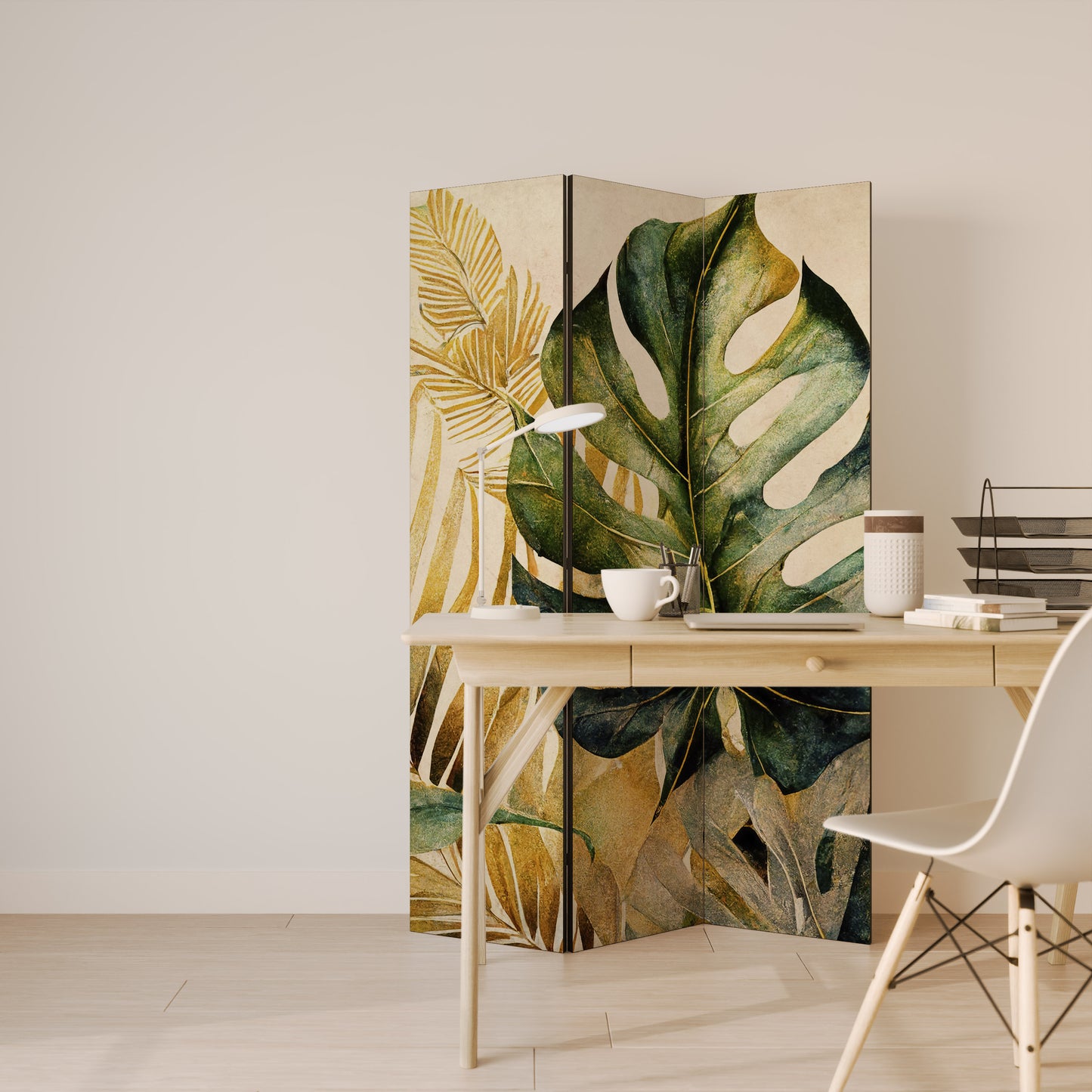 NATURE’S LYRICS 3-Panel Room Divider