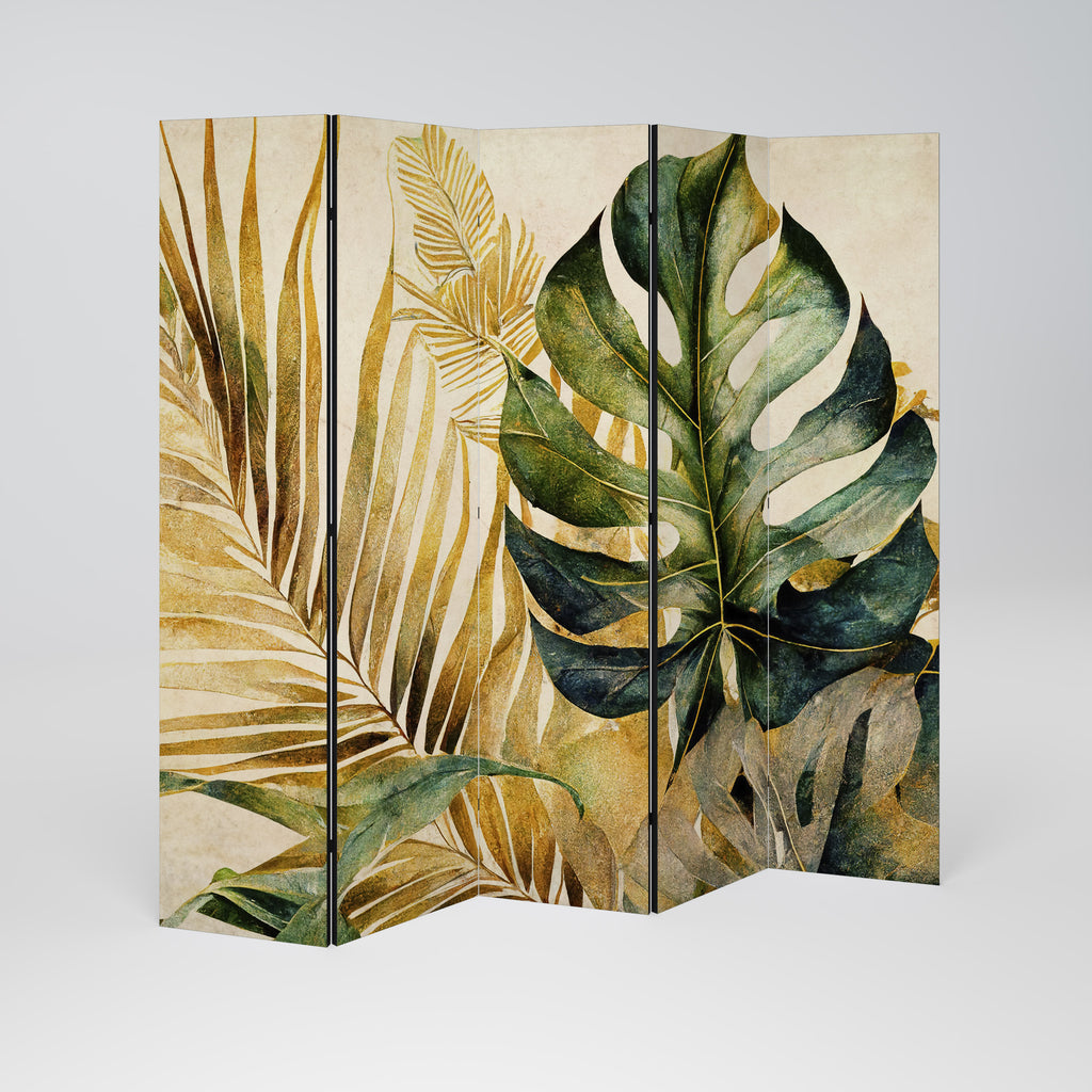 NATURE’S LYRICS Decorative 5-Panel Room Divider