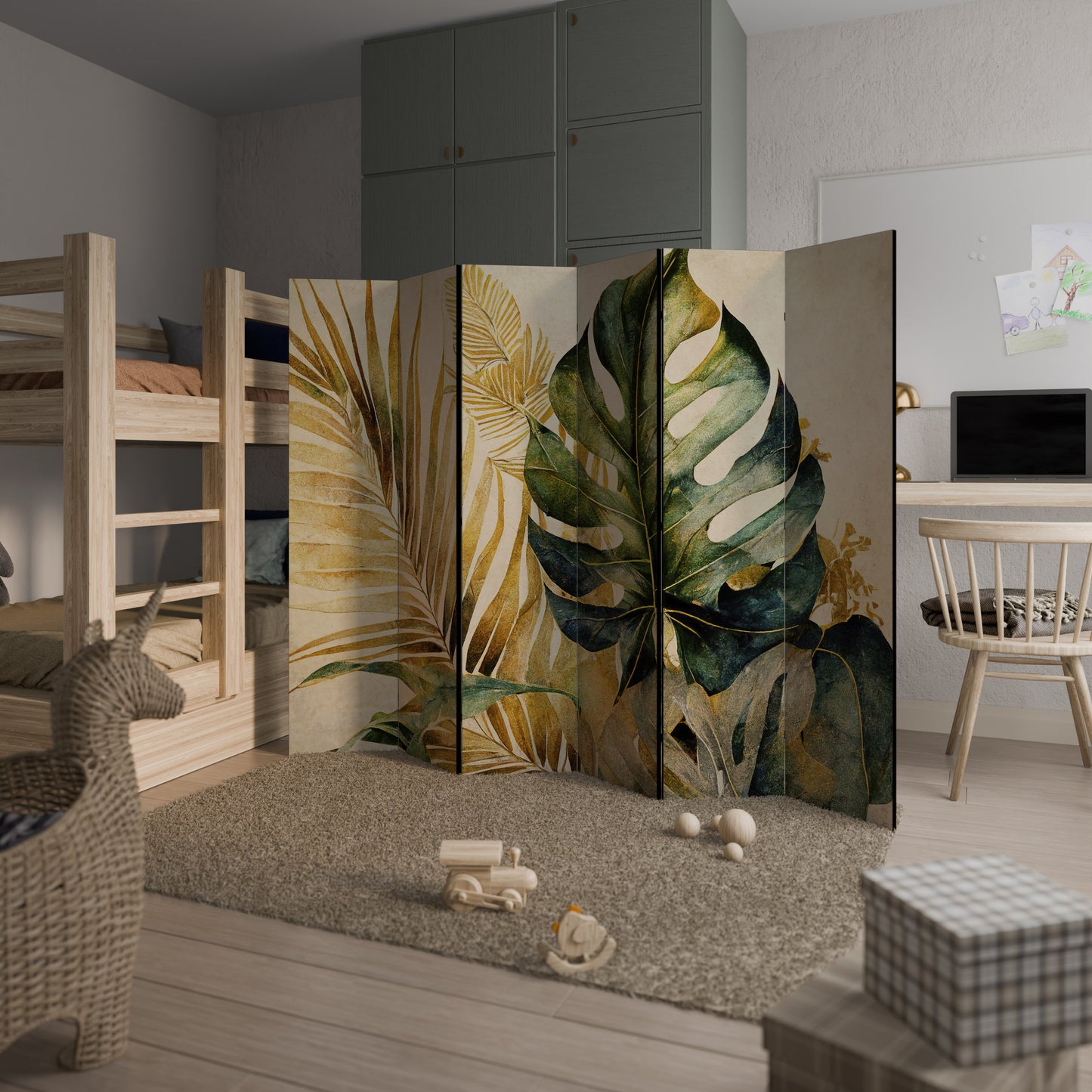 NATURE’S LYRICS 6-Panel Room Divider