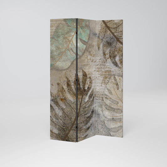 TEXTURED TRANQUILITY Biombo de 3 paneles