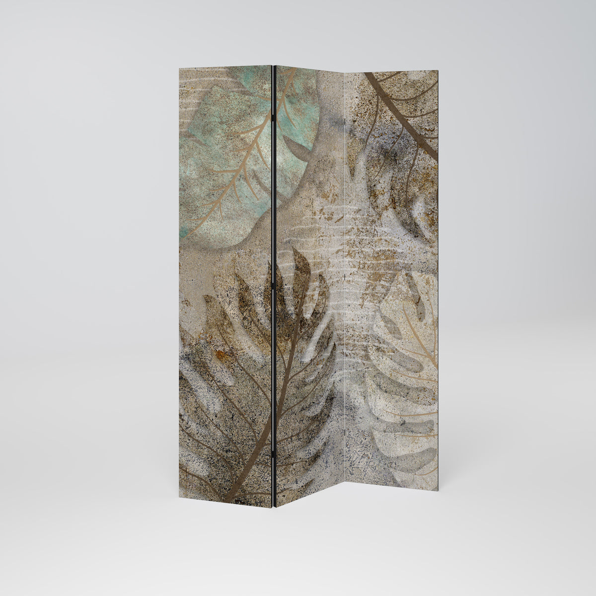 TEXTURED TRANQUILITY Biombo de 3 paneles