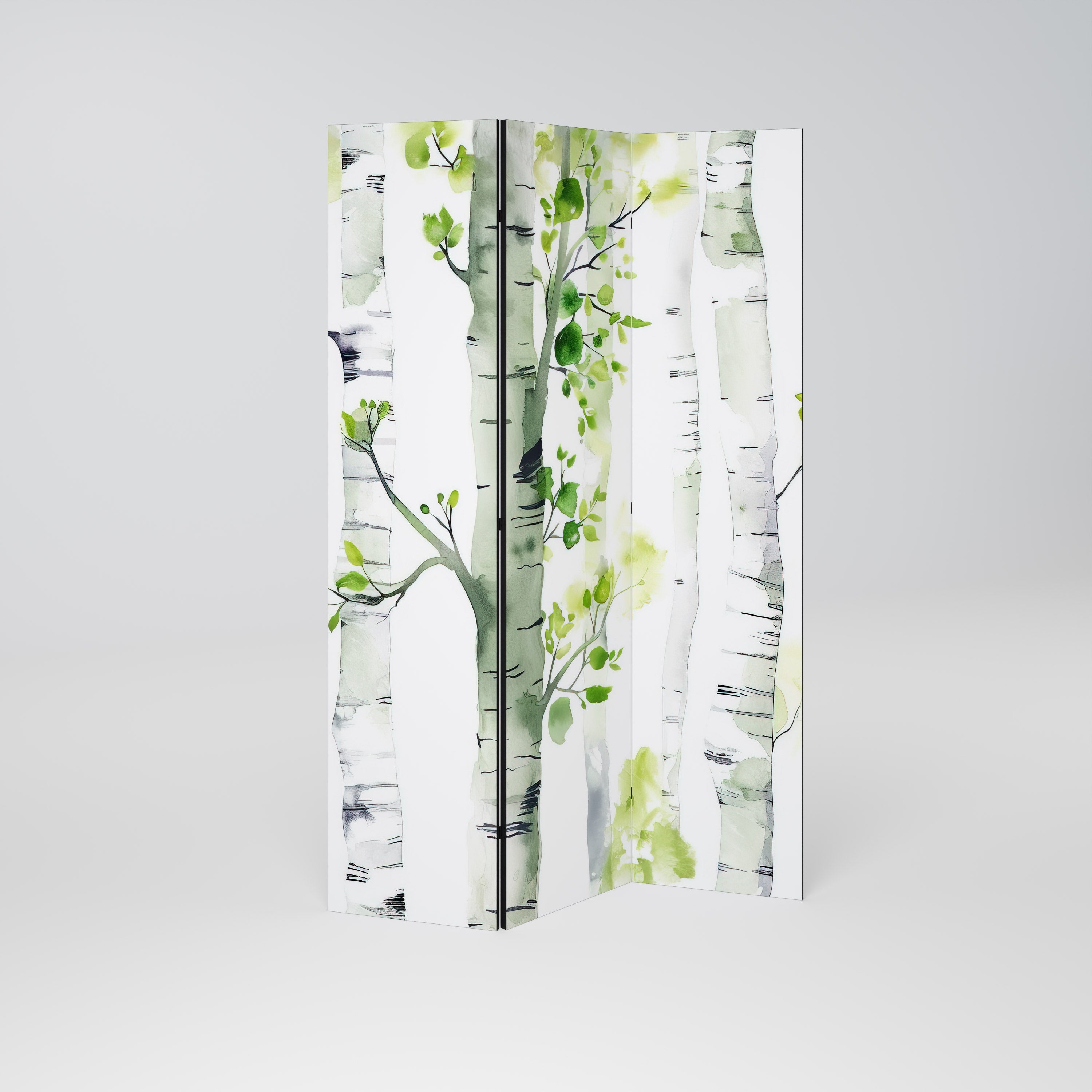 Biombo decorativo de 3 paneles BIRCHY SOLACE