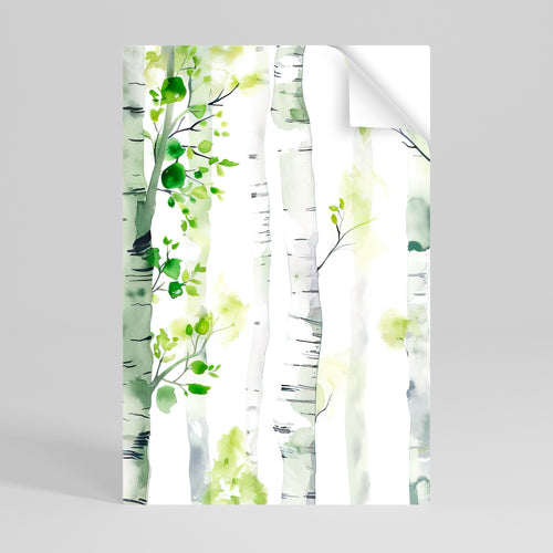 BIRCHY SOLACE Póster adhesivo vertical